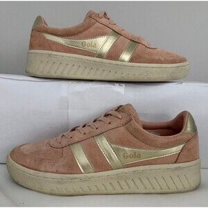 Gola Pink Suede Fashion Sneakers Women's Size 7